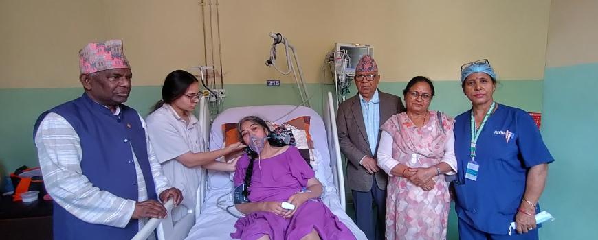 दुर्लभ रोगबाट ग्रसित लालबाबु पण्डितकी श्रीमती विमलाको मृत्यु 