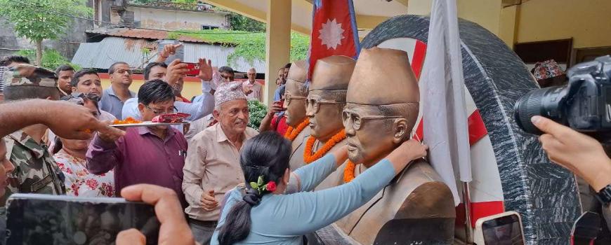 १० वर्ष पछि एमाले मोरङको कार्यालयमा विद्या भण्डारी, छैन कुनै औपचारिक कार्यक्रम 