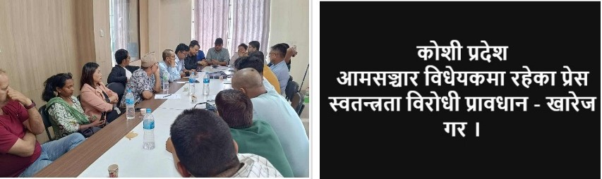आमसञ्चार विधेयक विरुद्ध महासंघको आन्दोलन  : सामाजिक सञ्जालमा एउटै पोष्ट लेखेर विरोध 