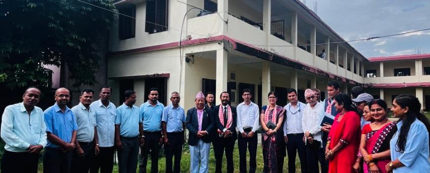 विराटनगरको सीमाका स्कुल, सुधारमा आफैँ लाग्न शिक्षक र विद्यालय प्रशासनलाई मन्त्रीको सुझाव