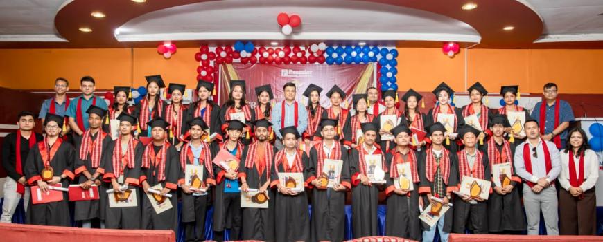 प्रिमियर होटेल स्कुलमा ग्राजुएसन कार्यक्रम सम्पन्न
