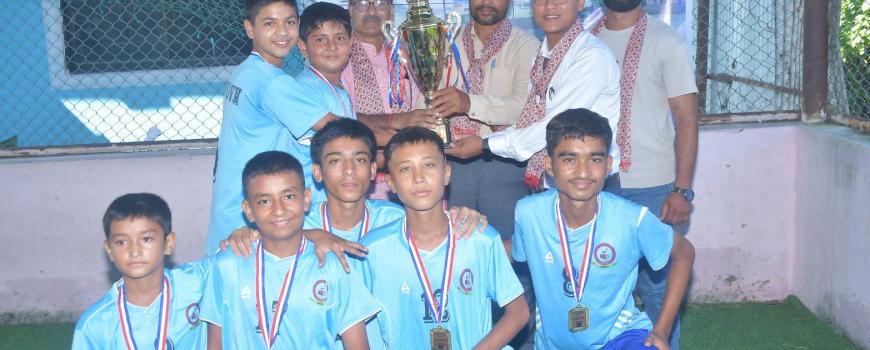 कस्तुरी स्कुललाई पराजित गदै डिभिएमले जित्यो इनडोर क्रिकेट लिगको उपाधि