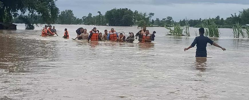 झापामा माईखालाको वितण्डा दुई पालिकाका ५ सय बढी विस्थापित