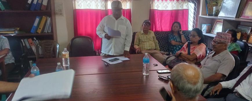वेल संस्थाकाे साधारणसभा:पोखरेलको अध्यक्षतामा नाै सदस्यीय समिति चयन