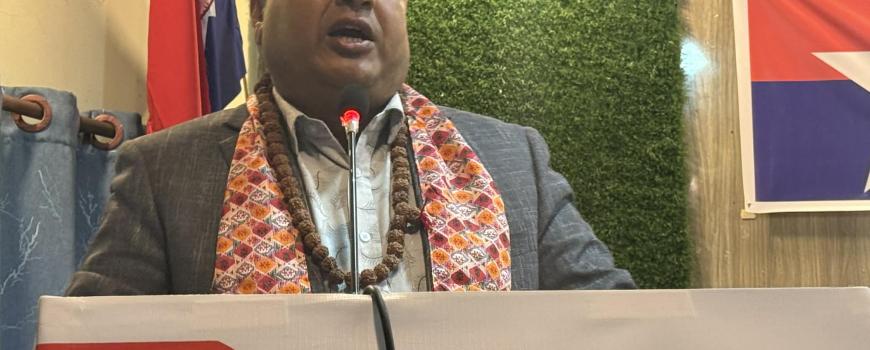  सुरक्षाको कारण रुट परिवर्तन गर्दै महेश बस्नेत विराटनगर विमानस्थल पुगे  