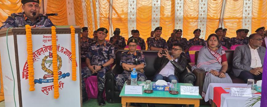 सशस्त्र प्रहरीको बसन्तपुर  बीओपीको सेवा आफ्नै भवनबाट सशस्त्र प्रहरीको बसन्तपुर  बीओपीको सेवा आफ्नै भवनबाट