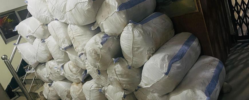 धरानका  सन्देश श्रेष्ठ सप्तरीमा  १० क्विन्टल गाँजासहित पक्राउ 