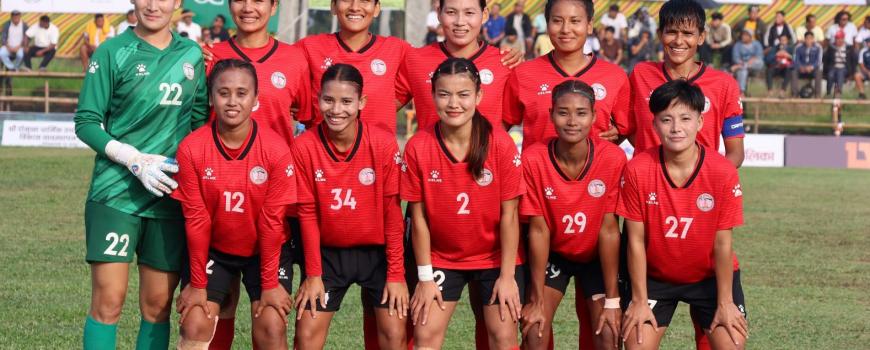 झापा महिला गोल्डकपको उद्घाटन खेलमा पुलिस क्लबको शानदार जित