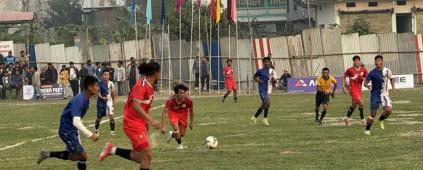 पाहुना टोली पश्चिम बङ्गाललाई पराजित गर्दै आयोजक टिम गछिया गोल्ड कपको सेमिफाइनलमा