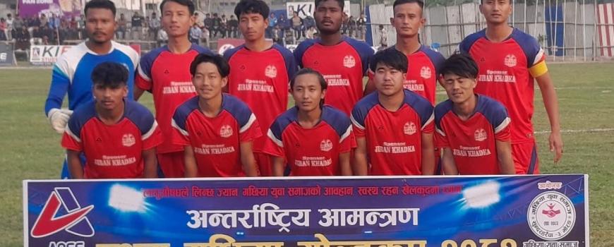 गाईघाट युनाइटेड प्रथम गछिया गोल्ड कपको सेमिफाइनलमा 