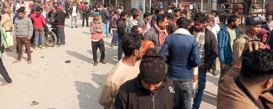 लौकही गोलीकाण्ड : गोली चलाउने एपीएफका हवल्दार पक्राउ, बीओपीका सबैलाई फिर्ता बोलाइयो लौकही गोलीकाण्ड : गोली चलाउने एपीएफका हवल्दार पक्राउ, बीओपीका सबैलाई फिर्ता बोलाइयो