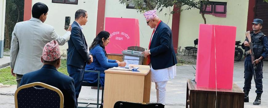 राष्ट्रिय सभा निर्वाचनमा कोशीमा १४ जना मतदानमा अनुपस्थित, राप्रपाले गर्यो बहिस्कार राष्ट्रिय सभा निर्वाचनमा कोशीमा १४ जना मतदानमा अनुपस्थित, राप्रपाले गर्यो बहिस्कार