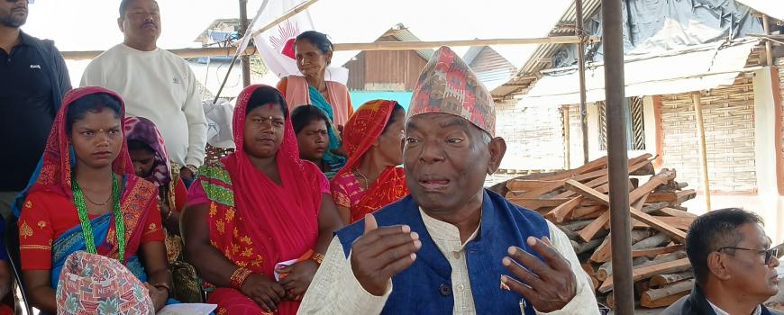 एमालेले गरेको काम देखाएर शेखरले भ्रम छरेर भोट माग्दैछन्ः पण्डित