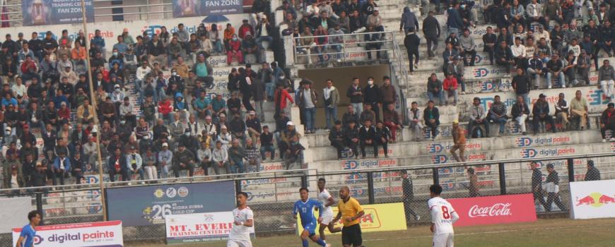 पुलिसमाथि सङ्घर्षपूर्ण जीत निकाल्दै चर्च ब्वाइज बुढासुब्बा गोल्ड कपको सेमिफाइनलमा