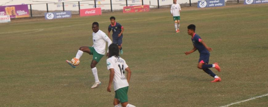 आयोजक धरान बुढासुब्बा गोल्डकपको क्वाटरफाइनलबाटै बाहिरियो