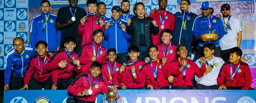  पहिलो सहभागितामै प्लानिङ ब्वाइजलाई बुढासुब्बा गोल्डकपको उपाधि