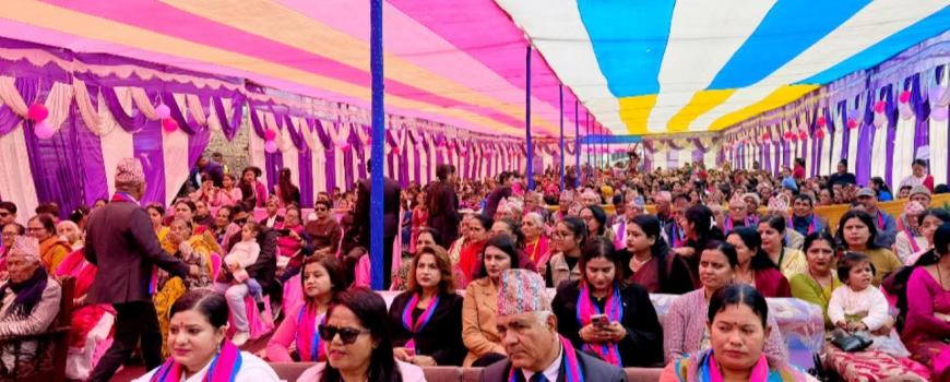 स्मृति इङलिस बोर्डिङ स्कुलको वार्षिक उत्सव तथा अभिभावक दिवस भव्य रूपमा सम्पन्न