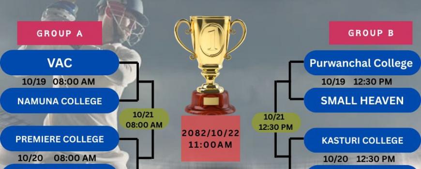 हिसान स्पोर्ट्स मिट अन्तर्गत हिसान कप क्रिकेटको खेल तालिका सार्वजनिक हिसान स्पोर्ट्स मिट अन्तर्गत हिसान कप क्रिकेटको खेल तालिका सार्वजनिक