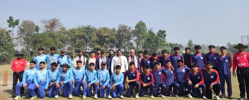 नमुना सुपर कप अन्तर–कलेज क्रिकेटमा आयोजक र बिश्वआदर्शको विजयी सुरुवात नमुना सुपर कप अन्तर–कलेज क्रिकेटमा आयोजक र बिश्वआदर्शको विजयी सुरुवात