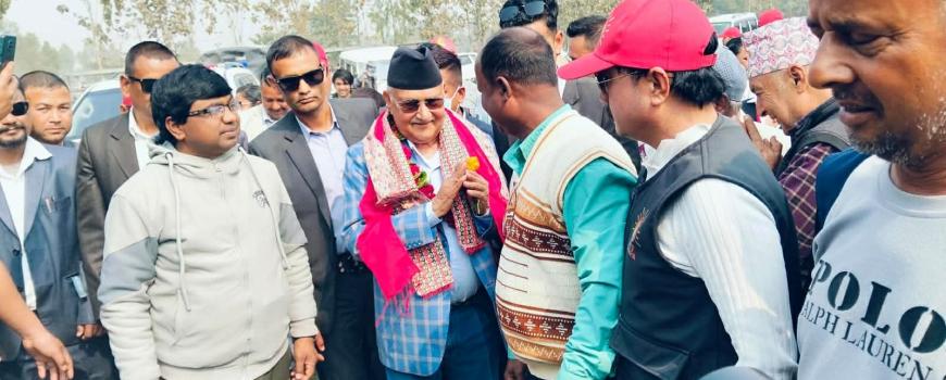 मतदाता समक्ष ओली :  मैले सामाजिक सुरक्षा भत्ता ४ हजार पुर्‍याएँ, सडक बालबालिका छैनन्