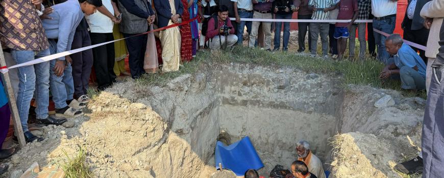 दुहबीमा आधुनिक फोहोर प्रशोधन केन्द्र निर्माण सुरु दुहबीमा आधुनिक फोहोर प्रशोधन केन्द्र निर्माण सुरु