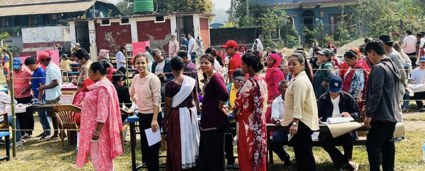 दिउँसे ४ बजे सम्म झापामा  ६० र सुनसरीमा ५५ प्रतिशत मत खस्यो  