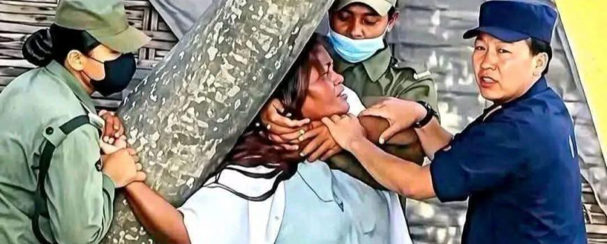 दुहबी–१० मा टहरा हटाउने क्रममा विवाद: महिलामाथि दुर्व्यवहारको आरोप, प्रशासनको खण्डन