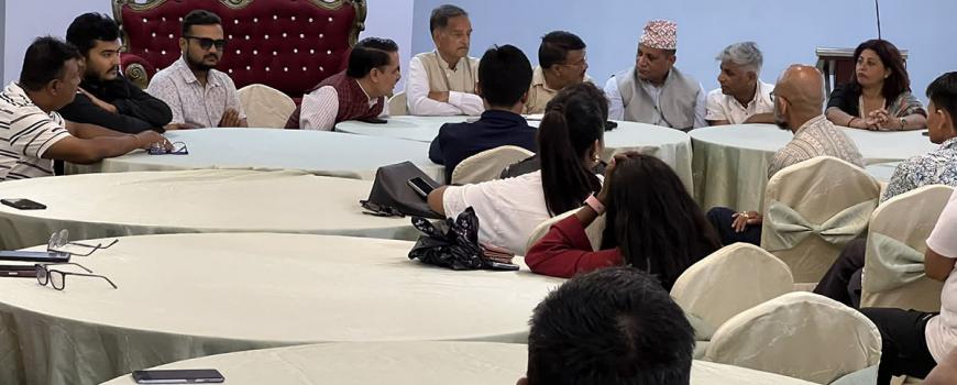 विराटनगरमा देउवा - सिटौला समुहको गुट भेला, पूर्वमुख्यमन्त्री कार्की देखी प्रदेश सांसदहरु सहभागी 