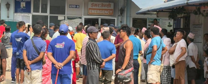 मर्चरीमा शबबाट दुर्गन्ध फैलिएको भन्दै स्थानीयले विरोध गरेपछि मेसुले छाडे प्रादेशिक अस्पताल कटारीको जिम्मेवारी 