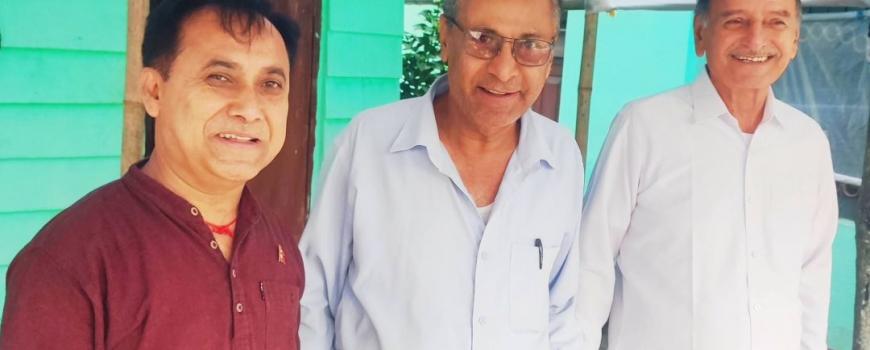 झापामा विश्वप्रकाश शर्मा र कृष्णा सिटौला बीच वान टु वान वार्ता झापामा विश्वप्रकाश शर्मा र कृष्णा सिटौला बीच वान टु वान वार्ता